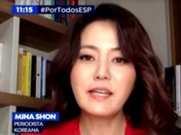 '5개국어 능력자' 손미나 아나, <strong>한국</strong> 코로나19 방역 알리다…극찬부른 외신 인터뷰