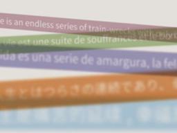 <strong>번역가</strong>님, 몇 개 국어를 하시는 거예요?