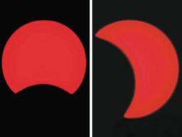 달이 한입 베어 문 해… 2시간 11분 부분<strong>일식</strong> 우주쇼