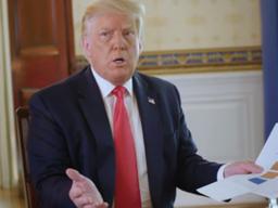 문서 뒤적이다 버벅대더니 "안돼"…트럼프 아무말 대잔치 망신