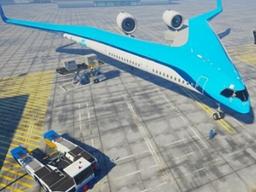 날개에 탑승…미래형 <strong>비행기</strong> ‘플라잉 V’ 시험비행 성공