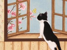 고양이에 깃든 맑은 세상 그리는 민화가, 손유영