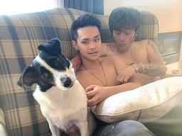 강주은, 상의<strong>탈의</strong> 최민수+아들 사진 공개 "코로나로 뭉친 사랑의 힘"