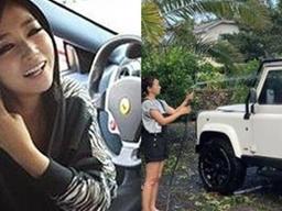 페라리 자랑해서 화제된 진재영이 근황 사진 공개하면서 노출된 <strong>SUV</strong> 정체
