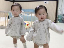 '최민환♥' 율희, 엄마 닮은 쌍둥이 딸 구분법 "제일 큰 차이는 쌍꺼풀 유무"