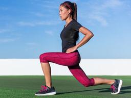 스쿼트로는 부족한 당신을 위해, <strong>런지</strong>