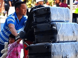 미국 300만 원, 일본 250만 원, 한국 120만 원