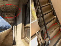 가격은 잠실 리센츠아파트처럼 25억원 대인데 곰팡이가 가득한 아파트!