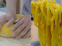 ‘쫄깃한 면발’ 면 뽑기 달인이 직접 만드는 <strong>국수</strong> 한 그릇