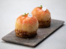 이 여름이 가기 전에... SNS 달구는 '통 <strong>복숭아</strong>' 디저트