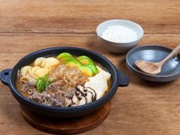 명절에 남은 이것, <strong>된장</strong>전골의 진한 국물 비결이죠