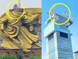 ‘트랜스포머’에 등장했던 베이징 랜드마크 빌딩의 꼭대기가 잘린 이유
