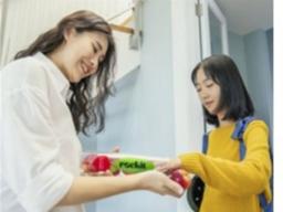 ‘어린이 맞춤 간식’ 스낵으로 만들어진 사과