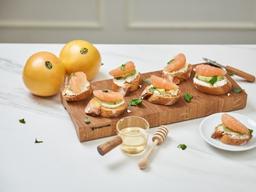 크리스마스엔 인별그램 메뉴 만들어볼까 ‘자몽 <strong>크로스</strong>티니’