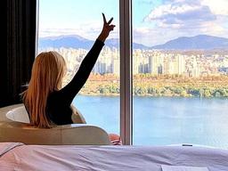 ‘뷰 끝판왕’ 객실에서 한강 훤히 보이는 서울 리버뷰 호텔 5