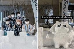 “어메이징” 한국팀 숙소 앞 핫플된 이유, 사진 한 장으로 인증되었다