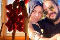 빅토리아 시크릿 모델이 ’17살 연하’ 남친과 결혼 후 공개한 신혼 사진