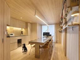 콘크리트 바다 위 하얀 등대같은 집