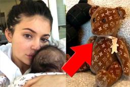 모델 엄마가 생후 1개월 아들에게 선물한 루이비통 곰인형의 놀라운 가격