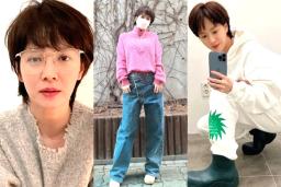 ‘아줌마 외모’ 지적받던 송지효, 분위기 180도 달라진 사진 공개했다