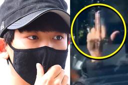 여자 <strong>유튜버</strong>에게 손가락 욕했다고 지목된 아이돌 멤버가 작정하고 한 말