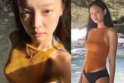 하와이에서 과감한 수영복 <strong>패션</strong> 선보인 <strong>제니</strong>의 일상 브이로그 공개됐다