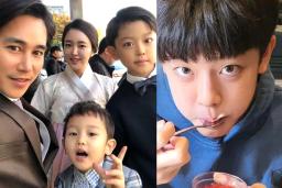 스튜어디스 아내와 결혼한 꽃미남 배우, 남다른 유전자의 아들 외모 공개