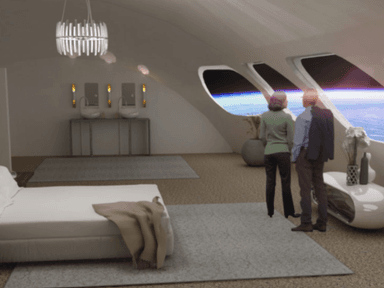 3년 내, 우주 호텔에서 일한다. 얼마면 돼?