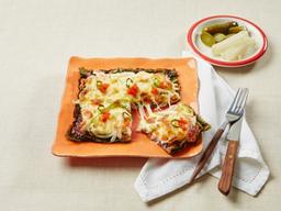 '밀가루 없어요' 오색미와 김으로 만든 ‘초밥 피자’