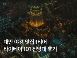 타이베이101 <strong>전망대</strong> 후기 :: 입장권, 가격, 89층, 야경 총정리