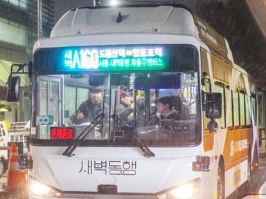 [뉴스1 PICK]이른 새벽 깨우는 당신을 위해…'새벽동행 자율주행버스' 운행 시작