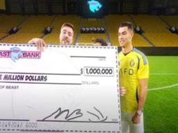 "<strong>호날두</strong>를 이기다니.." 미스터비스트 채널에 등장한 <strong>호날두</strong>를 이기고 14억 받아간 일반인(+영상)