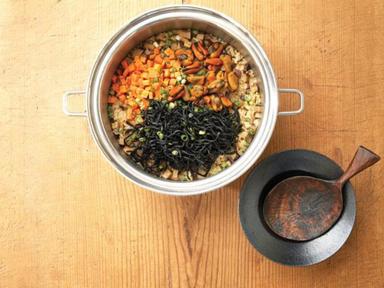 비타민보다 효과 좋은 집밥, 표고홍합톳밥