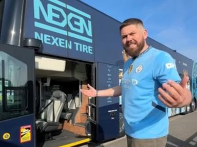 "우리가 알던 버스가 아니네요" 프리미어리그 맨시티 구단 버스 내부 공개