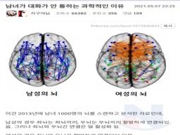 <strong>뇌</strong> 구조로 본 남,녀의 차이