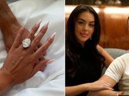 호날두, 8년 열애한 조르지나에게 드디어 프러포즈... 선물한 다이아반지 클래스