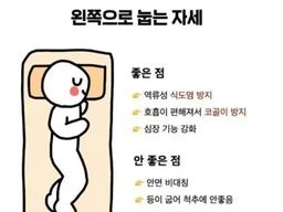 <strong>수면</strong>자세별 장단점 모음