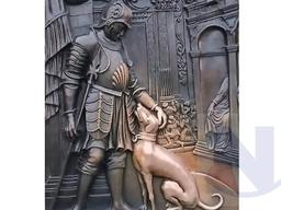 쓰다듬으면 반려견이 <strong>건강</strong>하고 행복해진다는 소문이 있는 동상