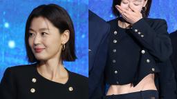 “40대에 11자복근...” 아들 둘 낳고 복귀한 전지현이 매일 실천한 '이 운동'