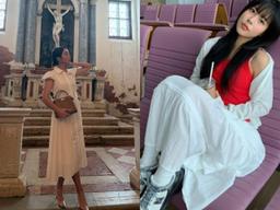 '예수상' <strong>이민정</strong>, '공항의자' 민도희…"불편함 드려 죄송" 민폐 논란 사과