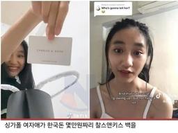 7만원짜리 저가<strong>브랜드</strong> 가방을 명품이라고 자랑한 소녀의 최후 ㄷㄷ