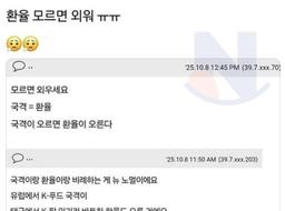 <strong>환율</strong> 오르는 이유