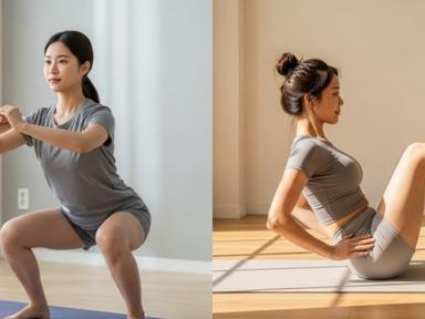 집에서 뱃살 줄이는 20분 실내 운동 5가지