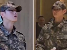 군복 입은 <strong>차은우</strong>, APEC 행사장서 포착... 국보급 비주얼로 ‘국위선양’