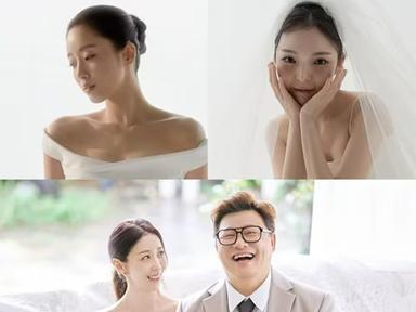 함은정→윤정수♥원진서→박진주…11월의 마지막날, 연예계 웨딩 러시