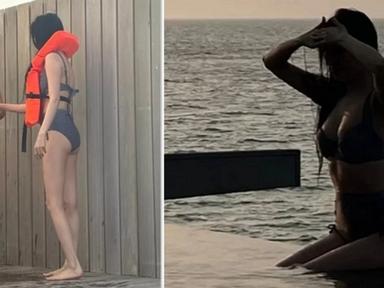 선미, 비키니 사진에 ‘함께’ 등장한 의문의 남성... 팬들 “둘이 갔나요?”