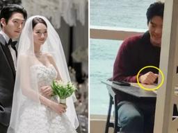 신민아♥김우빈, 스페인 신행 현장서 포착... ‘커플링 착용·미담’ 눈길